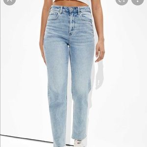 American Eagle AE Stretch Mom Straight Jeans